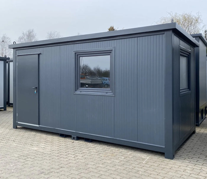 Bürocontainer 5×2,4 m – Vorgefertigtes Modul mit Isolierung