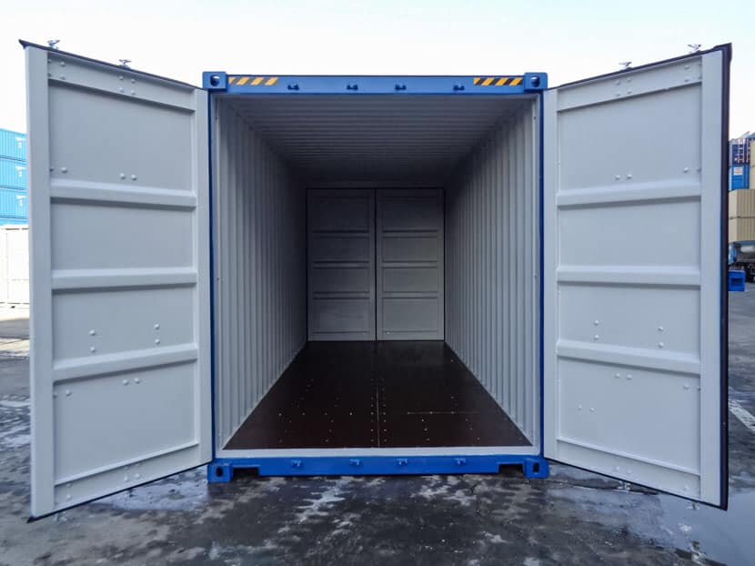20 Fuß HC-Container mit Doppeltüren
